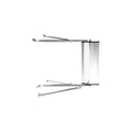 OE SIZE WEST COAST UNIVERSAL TRUCK MIRROR