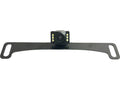 CONCEALED LICENSE PLATE BACKUP CAMERA W/PARKING LINES AND LED LIGHTSBLACK