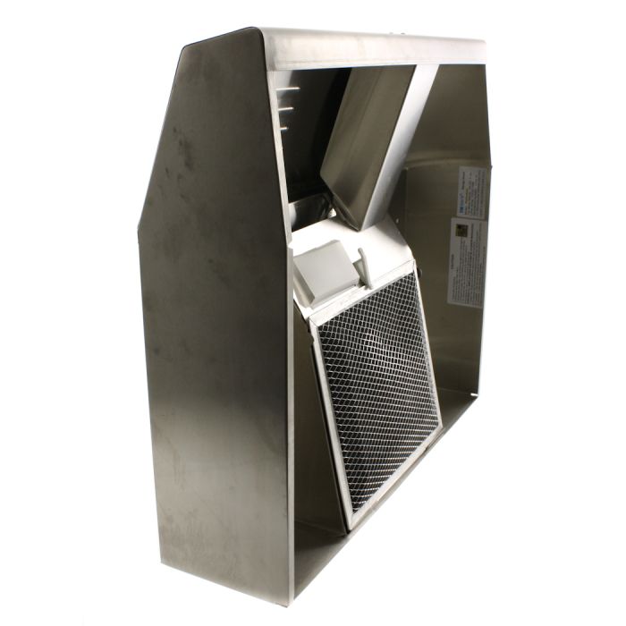 20IN 12V SN RANGE HOOD RECIRCULATING 2 SWITCHBRUSHED STAINLESS STEEL