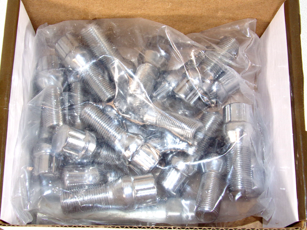 5 LUG KIT(20 LUGS TOTAL)SPLINE LUG BOLT INSTALL KITS(27MM)CHROME SPLINE CONICAL 14X1.25 CLOSED
