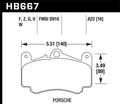 DFC 95-00 Lexus LS400 Front 5000 Advanced Ceramic Brake Pads and Hardware Kit