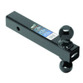 DUAL-BALL BALL MOUNT, 2" SQ. SOLID