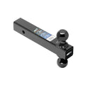 DUAL-BALL BALL MOUNT, 2" SQ. SOLID