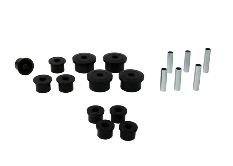 LEAF SPRING AND SHACKLE BUSHING KIT REAR FITS JEEP CHEROKEE 8699