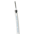 COAXIAL CABLE RG 58CU WHITE - 100