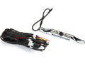 SHORT LENGTH BARTYPE LICENSE PLATE BACKUP CAMERA W/LED LIGHTS CHROME