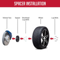 WHEEL SPACER - BOLT-ON SPACER KIT