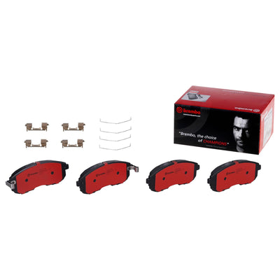Brembo 99-02 Infiniti G20 Premium NAO Ceramic OE Equivalent Pad - Front
