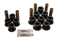 Energy Suspension 97-04 Dodge Dakota 2WD / 87-04 4WD Black Rear Leaf Spring Bushing Set