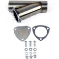Granatelli 2.5in Stainless Steel Manual Exhaust Cutout