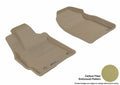 3D MAXpider 2007-2012 Mazda CX-7 Kagu 1st Row Floormat - Tan