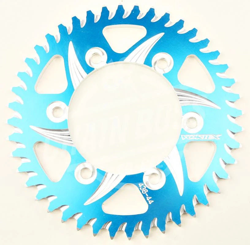 Vortex Racing V4 44 Tooth 530 Rear Sprocket - Silver