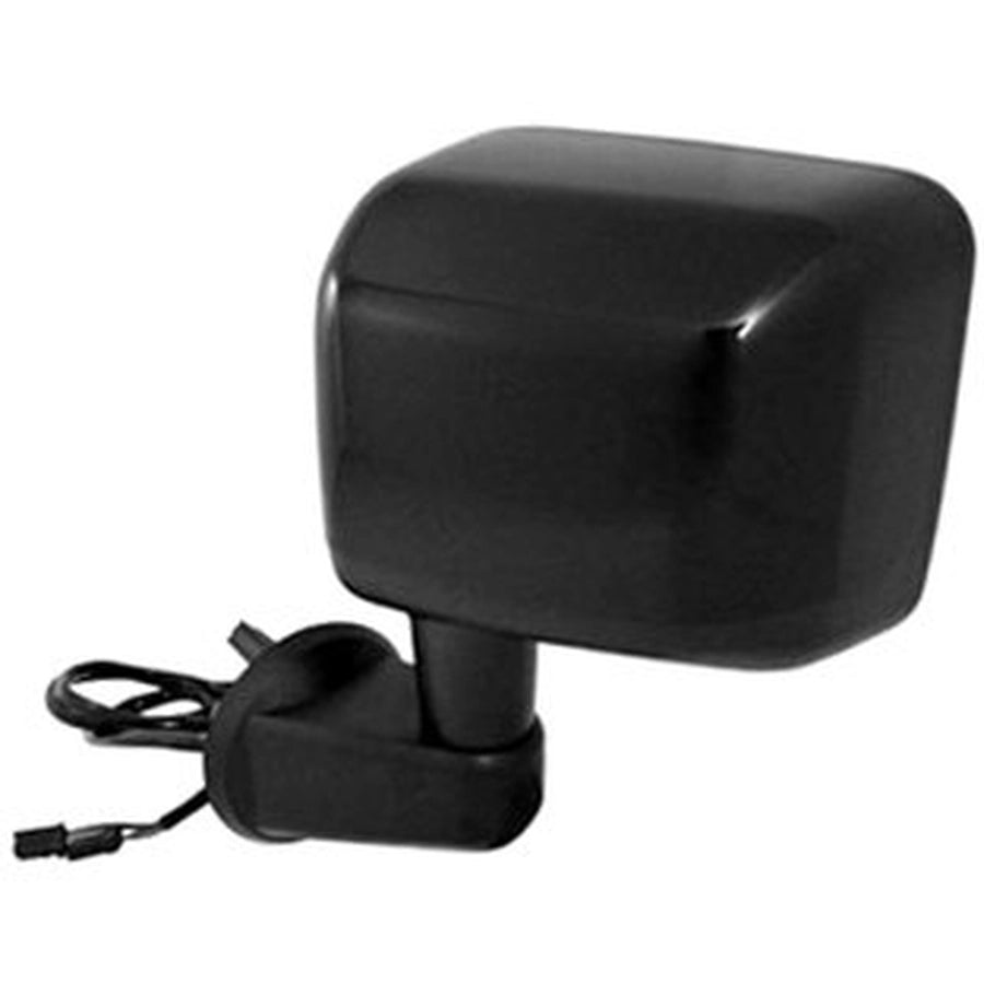 LH MIRROR OTR REAR VIEW POWER; HEATED; GLOSS BLACK JEEP WRANGLER 1515