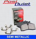 Posi-Quiet 2001 Audi A6/S6 Premium Semi-Metallic Front Brake Pads