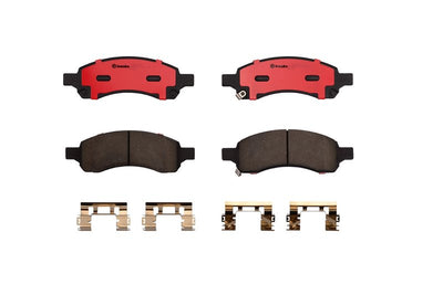 Brembo 08-17 Buick Enclave Premium NAO Ceramic OE Equivalent Pad - Front