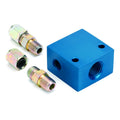 Autometer Temperature Manifold Adaptor for 3/8 O.D. Tubing
