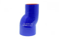 HPS Performance 2.5 - 3 ID 6 Long High Temp 4-ply Reinforced Silicone Offset Reducer Coupler Hose Blue (63mm - 76mm ID 152mm Length)