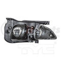 LH HEADLAMP ASSY COMPOSITE CHEVROLET CAVALIER 19951999