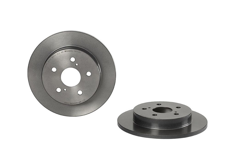 Brembo 19-20 Lexus ES300h/18-20 Toyota C-HR/19-20 RAV4 Rear Premium UV Coated OE Equivalent Rotor