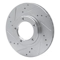 DFC 95-04 Toyota Tacoma Front Left Drilled & Slotted Silver Brake Rotor