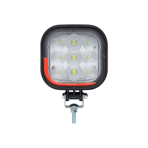 WORK LIGHT;4.5'X4.9';CURVED LENS;9