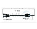NEW CV AXLE