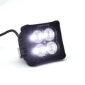 3 INCH ZROADZ LED FLOOD BEAM POD LIGHT CAST ALUMINUM/POLUCARBONATE LENS BLACK