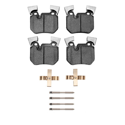 R1 2006-2013 BMW 328I Rear R1 Semi Met Pads & Hardware Kit