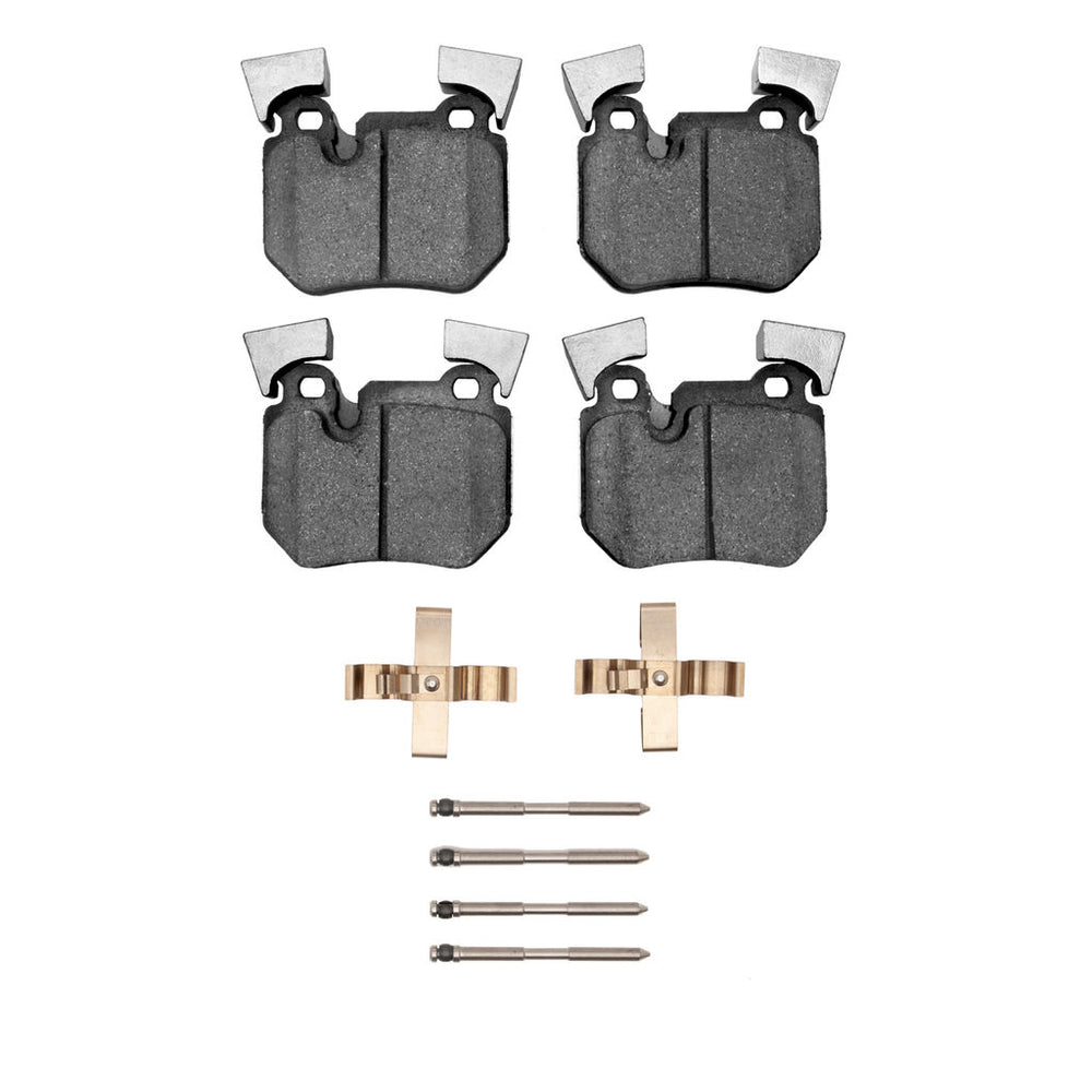 R1 2006-2013 BMW 328I Rear R1 Semi Met Pads & Hardware Kit