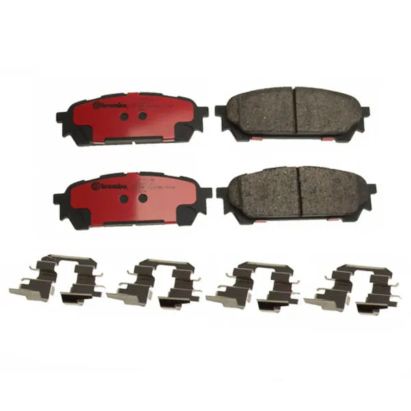 Brembo 05-06 Saab 9-2X/04-08 Subaru Forester Rear Premium NAO Ceramic OE Equivalent Pad
