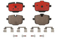 Brembo 18-20 BMW 530e/17-23 540i/17-22 740i xDrive Premium NAO Ceramic OE Equivalent Pad - Rear