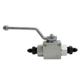 Nitrous Express - Remote Shutoff Nitrous Valve, 4AN male inlet and outlet - 15158-4