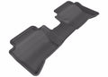 3D MAXpider 2012-2013 Kia Rio/Rio5 Kagu 2nd Row Floormats - Black