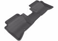 3D MAXpider 2014-2017 Kia Rio/Rio5 Kagu 2nd Row Floormats - Black