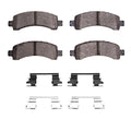 DFC 03-17 Chevrolet Express 3500 Rear 5000 Advanced Ceramic Brake Pads and Hardware Kit