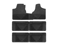 WeatherTech 03 Chrysler Voyager Short WB Front Rubber Mats - Black