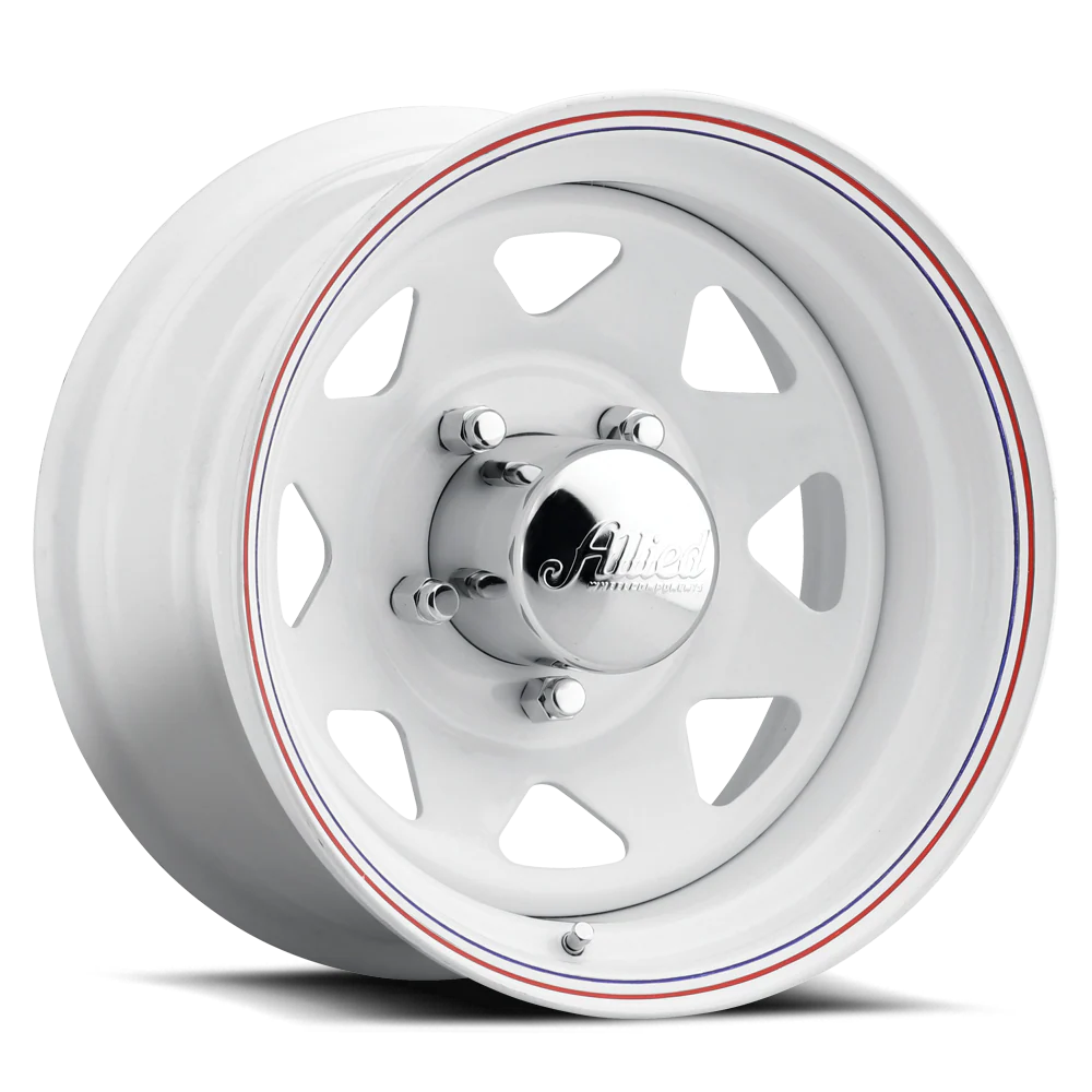 WHITE SPOKE 13X5.5 5X4.5 (3.25" BS)
