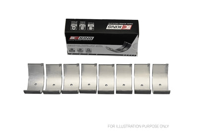 King Mitsubishi 4G63 / 4G64 6 Bolt 1st Gen DSM (Size 0.25) Coated Performance Rod Bearing Set