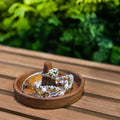 TEAK JEWELRY DISH