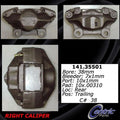 SEMI-LOADED BRAKE CALIPER
