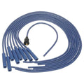 Spark Plug Wire Set Super Stock Copper Spiral Core 8MM Blue This Super Stock Spark Plug Wire Set Has A Copper Spiral Core, 8MM Diameter And A Blue Silicone Jacket ACCEL