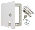 ELECTRICAL HATCH LARGE WHITE CARDED