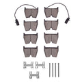 R1 2003-2016 Audi RS6 Front R1 Ceramic Pads & Hardware Kit