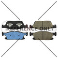 POSI-QUIET CERAMIC BRAKE PADS WITH