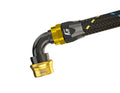 GReddy PRO/SPEC - 90 Degree AN16 Quick-Release Swivel Hose End(s) - Black / Gold anodized