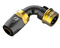 GReddy PRO/SPEC - 90 Degree AN16 Quick-Release Swivel Hose End(s) - Black / Gold anodized