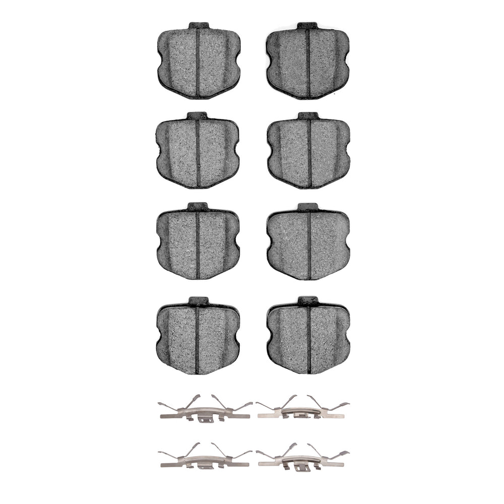 R1 06-13 Chevrolet Corvette Rear Optimum OE Pads & Hardware Kit