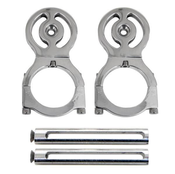 Granatelli 2.00in Diameter Race Belt Residual Slack Harness Collar Set - Polished