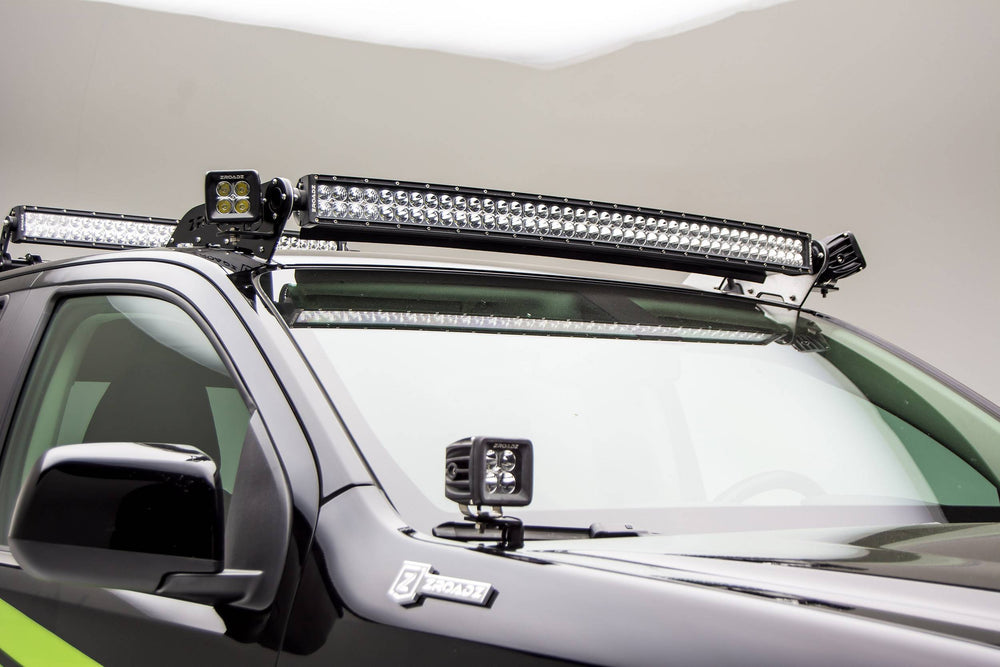 ~(2 lbs. 6X6X6)~ Side Mount LED Brackets for Zroadz Front Roof Mounts - to mount 3 IN Zroadz Cube Pod Work Lights or Similar Style Light - for illumination of Sides or Rear of vehicles - Multi Directional options