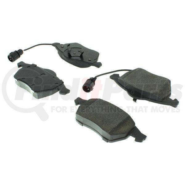 Centric Posi-Quiet Semi-Metallic Brake Pads w/Hardware - Front
